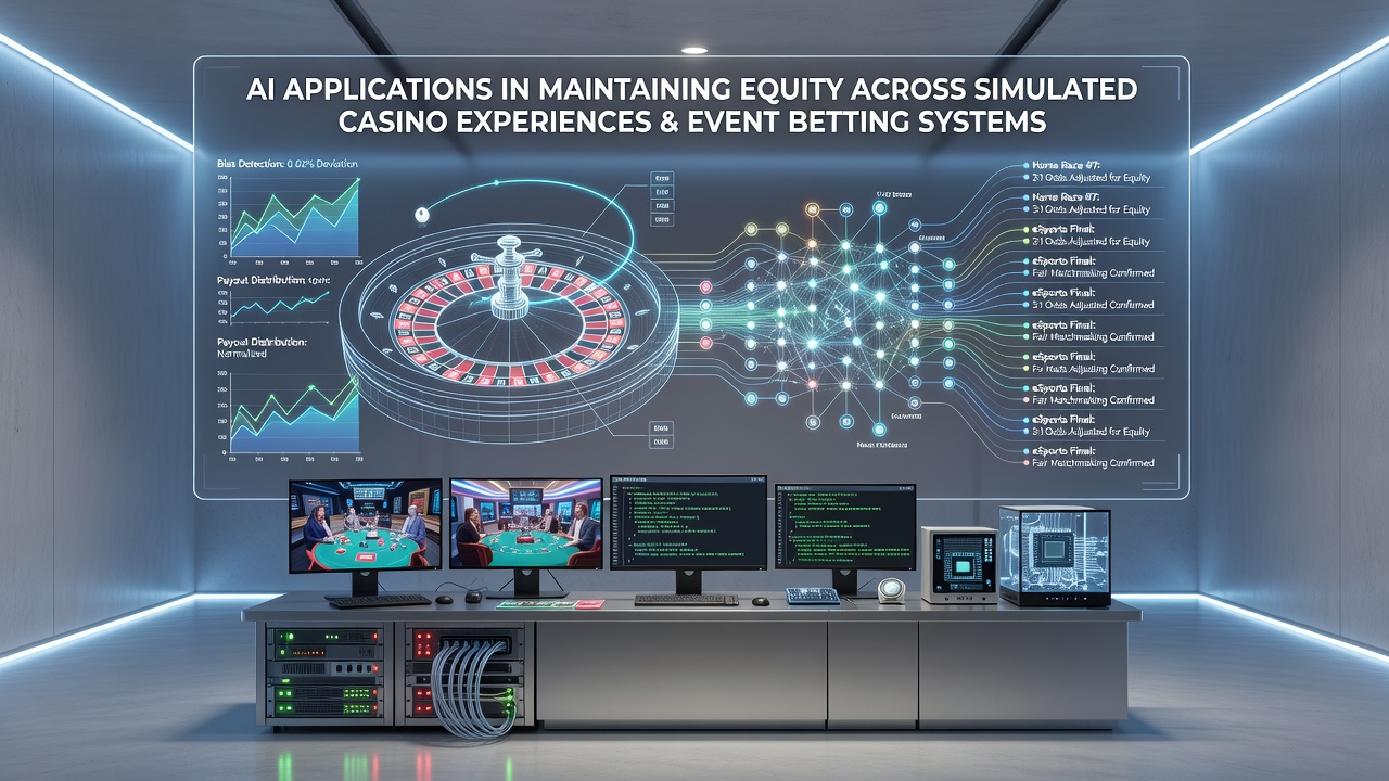 AI algorithms monitoring fairness in simulated casino environments and event betting platforms