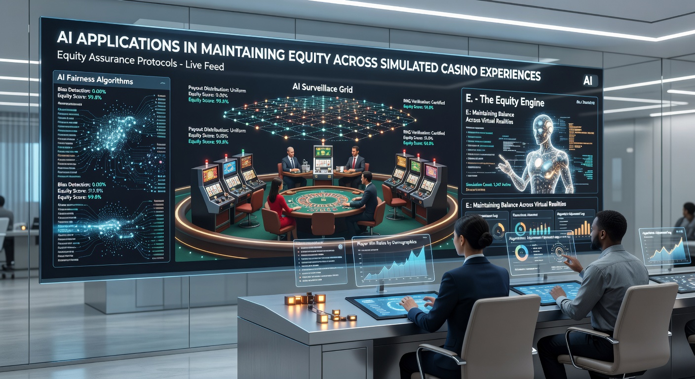 Data visualization of AI equity monitoring across betting systems