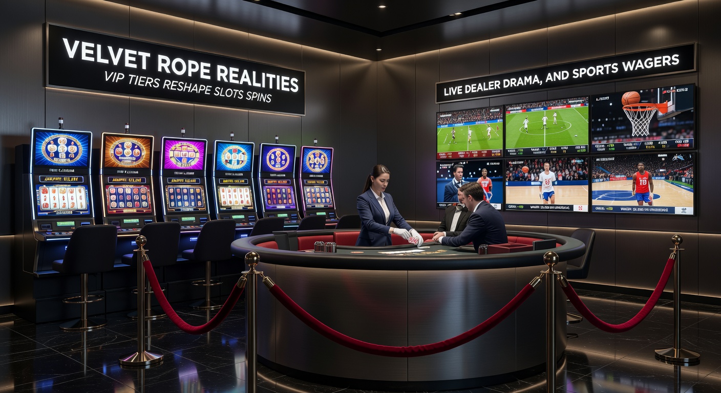 Intense live dealer blackjack session with high-stakes VIP players, showcasing elevated table limits and personal interactions